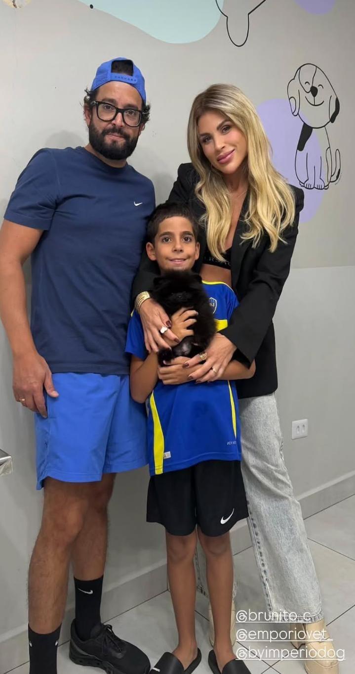 Bruno e família