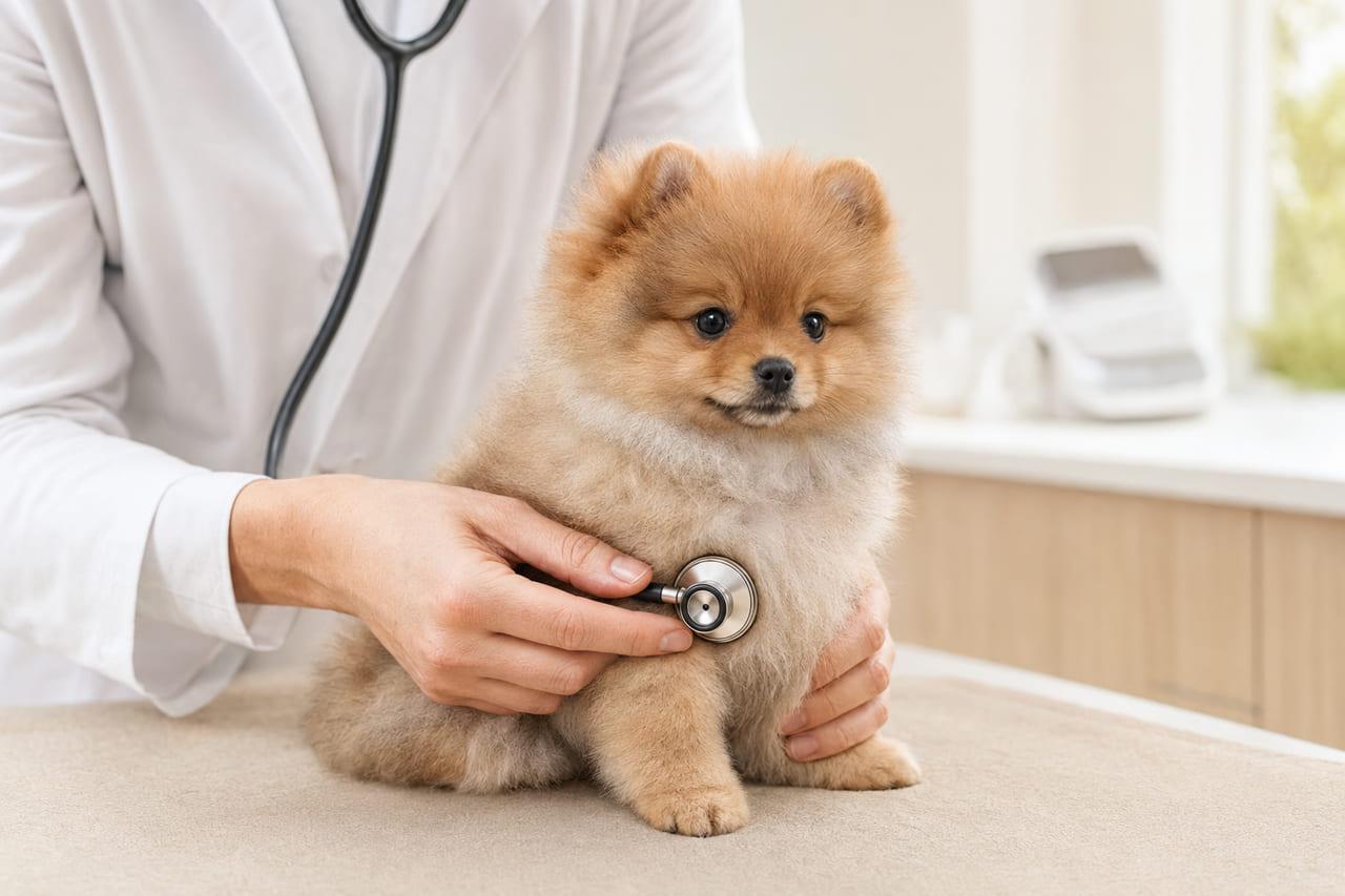 Saúde do Spitz Alemão Anão: Doenças Comuns, Prevenção e Expectativa de Vida
