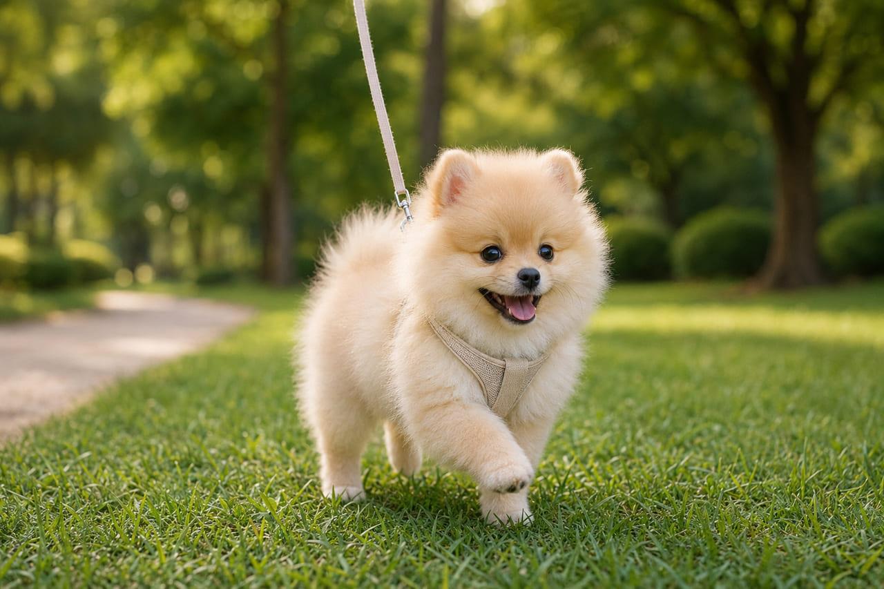 Exercícios e Passeios para o Spitz Alemão Anão: Quanto e Como