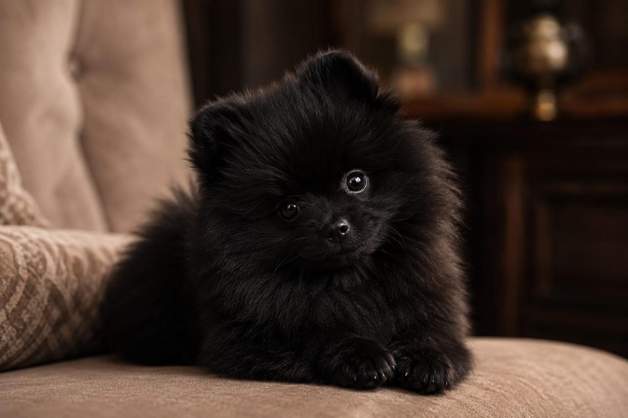 Spitz Alemão Anão Preto (Lulu da Pomerânia): Preço